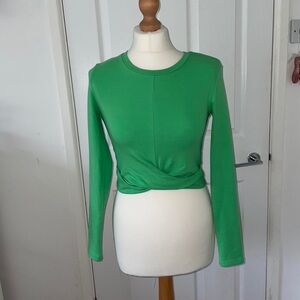 Zara Crop Top with Hugging Knot Waist